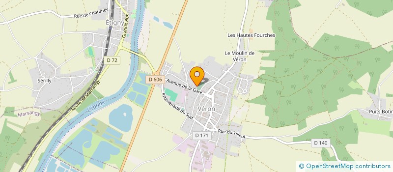 localisation de l'entreprise SELARL DE CHIRURGIENS-DENTISTES CYRIL LUTHI  VERON