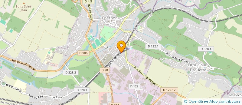 localisation de l'entreprise SELARL DE CHIRURGIENS-DENTISTES DEMETER à EPERNON