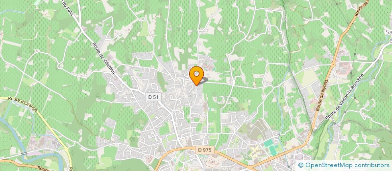 localisation de l'entreprise SELARL DE CHIRURGIENS DENTISTES DES DOCTEURS DIASPARRA  VAISON-LA-ROMAINE