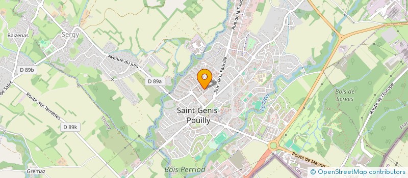 localisation de l'entreprise SELARL DE CHIRURGIENS DENTISTES DOCTEURS BOIVIN à SAINT-GENIS-POUILLY