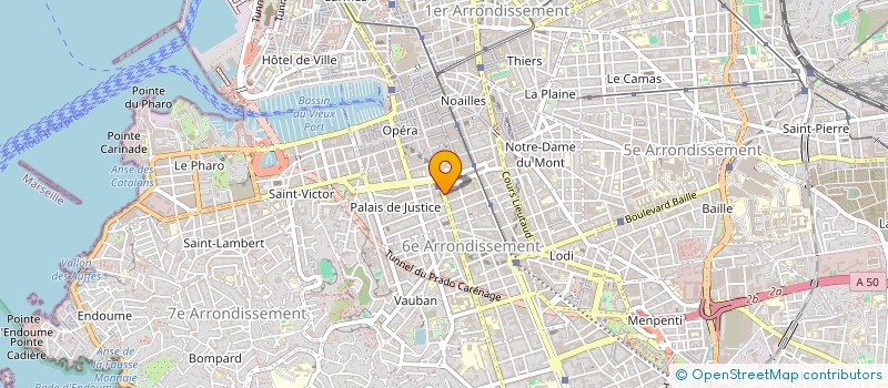 localisation de l'entreprise SELARL DE CHIRURGIENS DENTISTES DOCTEURS MELKI  MARSEILLE