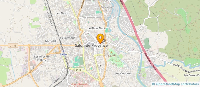 localisation de l'entreprise SELARL DE CHIRURGIENS DENTISTES DU DR BACRY à SALON-DE-PROVENCE