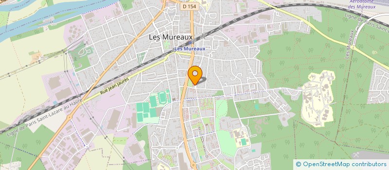localisation de l'entreprise SELARL DE CHIRURGIENS DENTISTES LE FIL D'ARIANE à LES MUREAUX