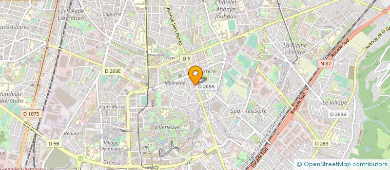 localisation de l'entreprise SELARL DE CHIRURGIENS-DENTISTES MAWAS-ASENOVA à GRENOBLE