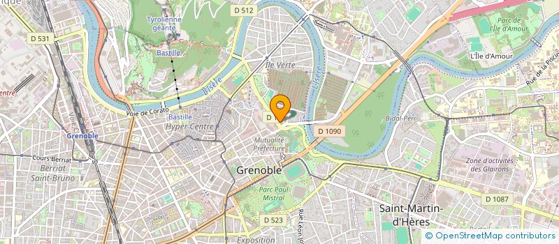 localisation de l'entreprise SELARL DE CHIRURGIENS DENTISTES SOYA à GRENOBLE