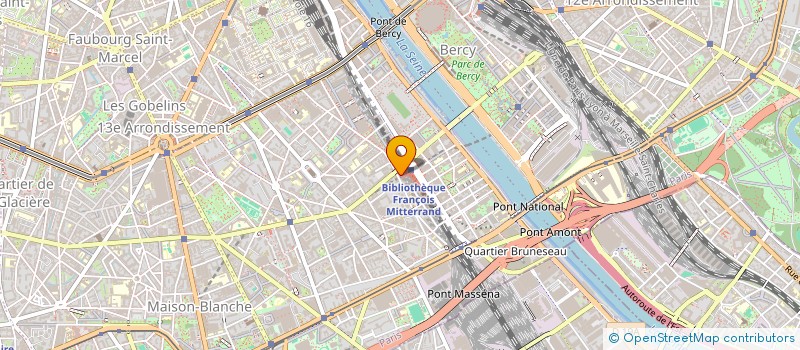 localisation de l'entreprise SELARL DE DIRECTEURS ET DIRECTEURS ADJOINTS DE LABORATOIRES D ANALYSES DE BIOLOGIE MEDICALE AYMAR RIVE GAUCHE à PARIS