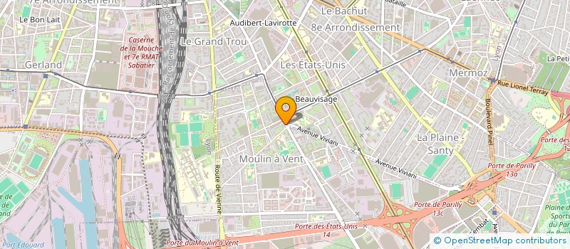 localisation de l'entreprise SELARL DE L'AVENUE DE PRESSENSE  VENISSIEUX