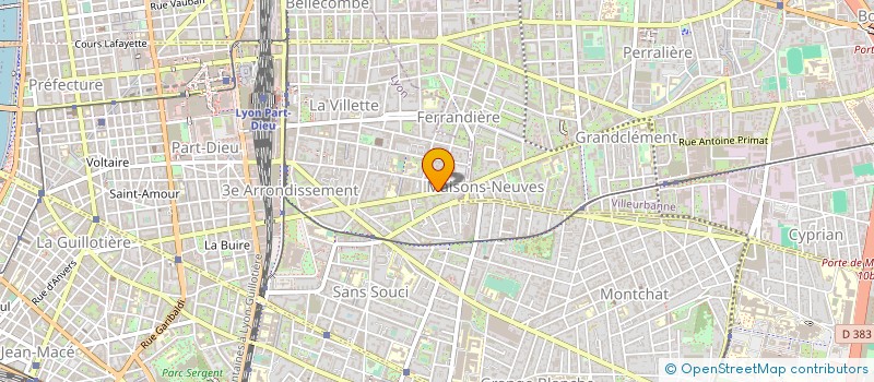 localisation de l'entreprise SELARL DE L'AVENUE FELIX FAURE  LYON