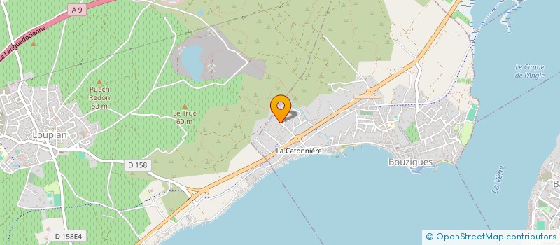 localisation de l'entreprise SELARL DE L'ETANG DE THAU à MEZE