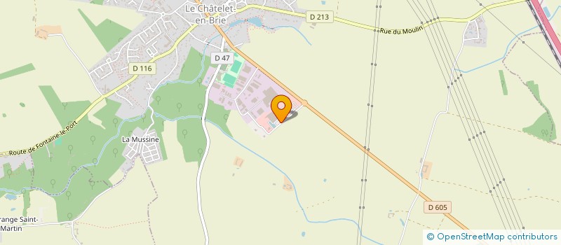 localisation de l'entreprise SELARL DE L'UNION  LE CHATELET-EN-BRIE