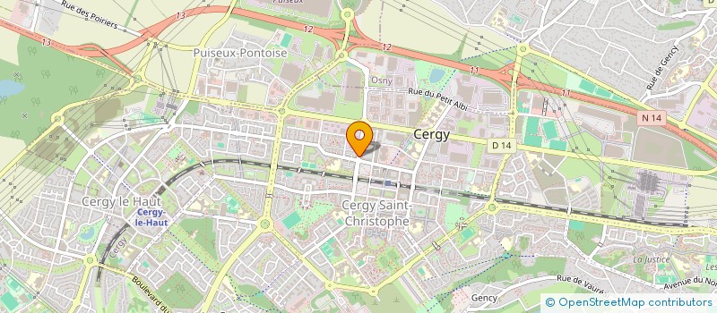 localisation de l'entreprise SELARL DE LA CONSTELLATION à CERGY