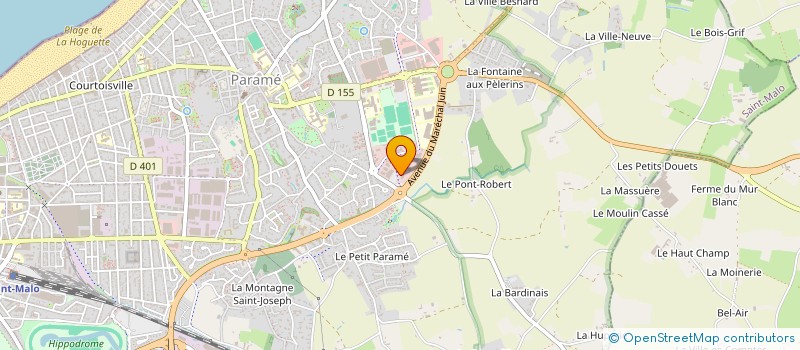 localisation de l'entreprise SELARL DE MAITRE PRENVEILLE STEPHANE, COMMISSAIRE DE JUSTICE ANCIENNEMENT COMMISSAIRE-PRISEUR JUDICIAIRE  SAINT-MALO