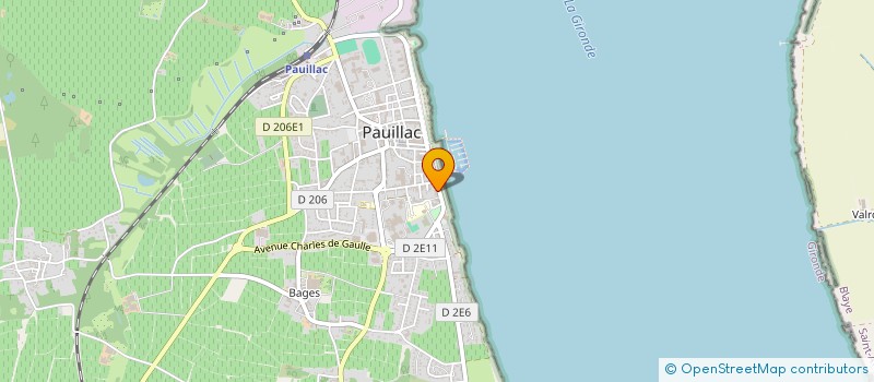 localisation de l'entreprise SELARL DE MAITRES CYRIL CASTAREDE, MAYLIS SICHERE-LAWTON ET AUDE PAGES LE GALL  PAUILLAC