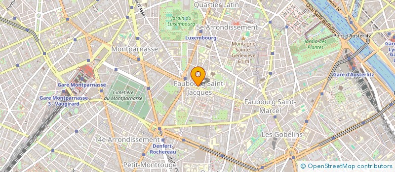 localisation de l'entreprise SELARL DE MASSEUR-KINESITHERAPEUTE MATTHIEU BONNEAU  PARIS