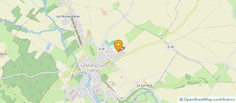 localisation de l'entreprise SELARL DE MEDECIN AURELIE DESILES  LA MOTHE-SAINT-HERAY