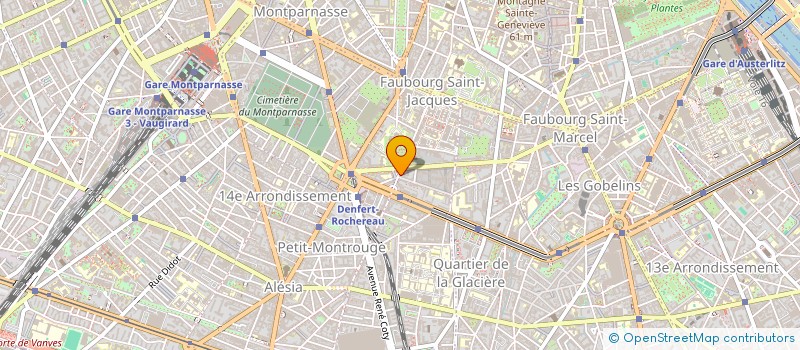 localisation de l'entreprise SELARL DE MEDECIN BENOIT-OKER  PARIS