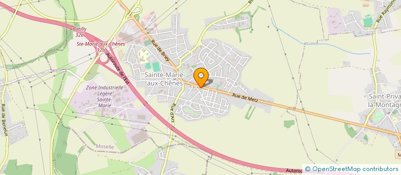 localisation de l'entreprise SELARL DE MEDECIN BRUZZESE ANTOINE  SAINTE-MARIE-AUX-CHENES