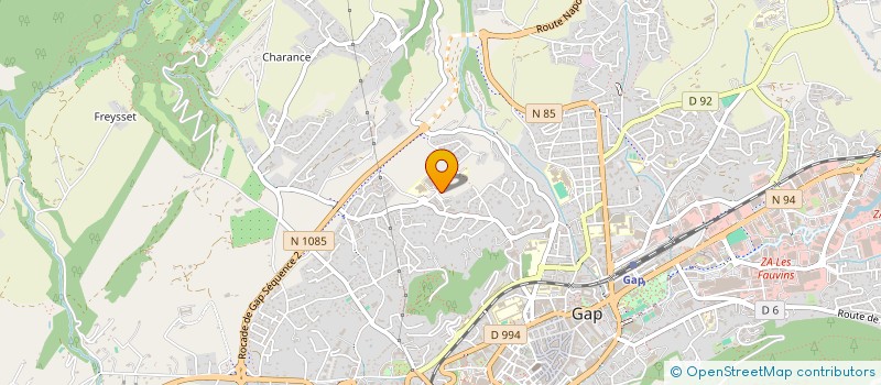 localisation de l'entreprise SELARL DE MEDECIN DE DOCTEUR LAVERNHE  GAP