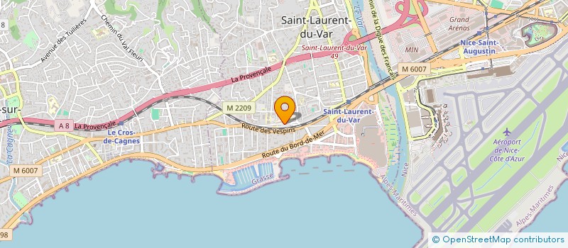 localisation de l'entreprise SELARL DE MEDECIN - DOCTEUR ABAKAR-MAHAMAT ABAKAR à SAINT LAURENT DU VAR