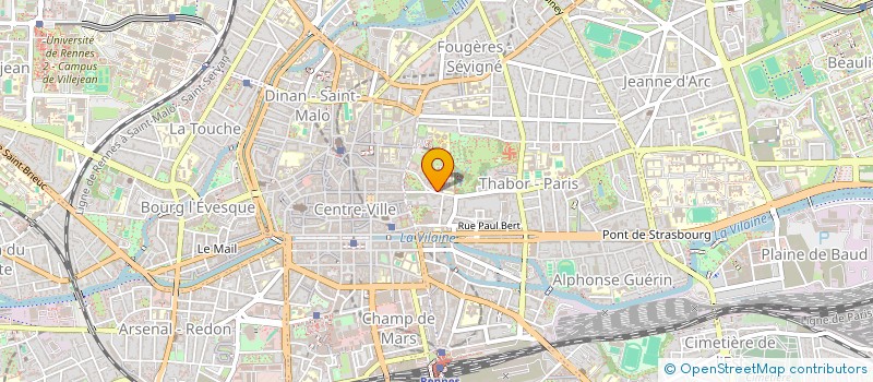 localisation de l'entreprise SELARL DE MEDECIN DU DOCTEUR LECORDIER  RENNES