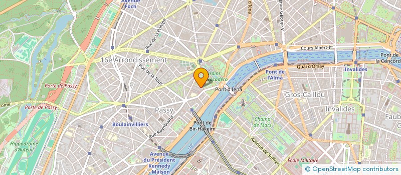 localisation de l'entreprise SELARL DE MEDECIN DU DR FRANCOIS DE SOULTRAIT à VERSAILLES