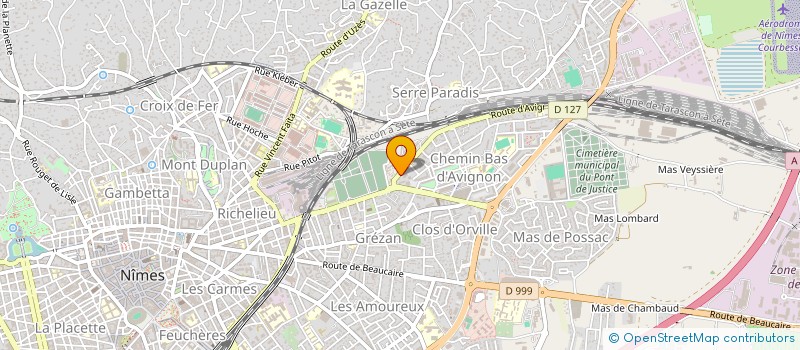 localisation de l'entreprise SELARL DE MEDECIN SOPHIE VIDAL  NIMES