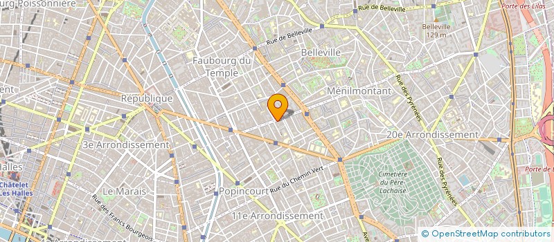 localisation de l'entreprise SELARL DE MEDECINS MEDICALE OBERKAMPF  PARIS