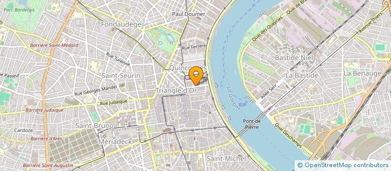 localisation de l'entreprise SELARL DE MEDECINS MONSAINT MASSE  BORDEAUX