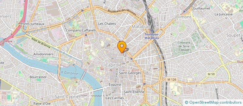 localisation de l'entreprise SELARL DE MEDECINS PAULE KHALIFA à TOULOUSE