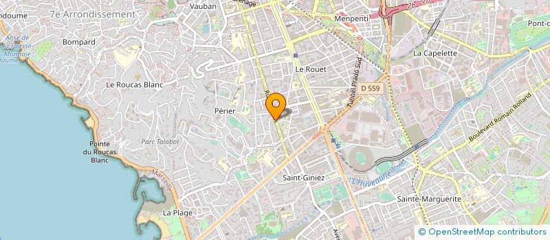 localisation de l'entreprise SELARL DE MEDECINS PTERION à MARSEILLE