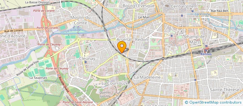 localisation de l'entreprise SELARL DE MEDECINS RAIMBAULT  RENNES