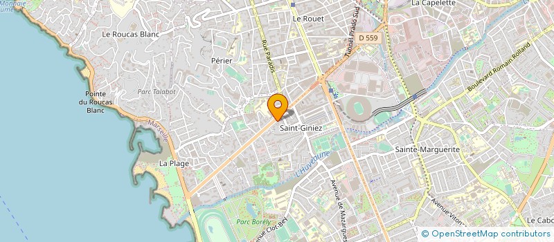 localisation de l'entreprise SELARL DE MEDECINS S2M à MARSEILLE