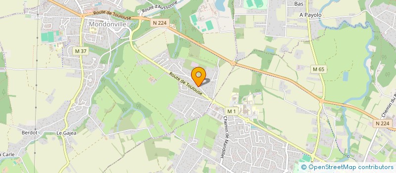 localisation de l'entreprise SELARL DE MEDECINS SKIPAMED à CORNEBARRIEU
