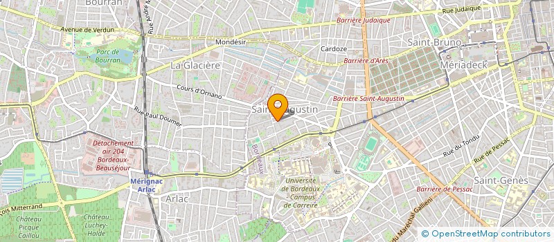 localisation de l'entreprise SELARL DE MEDECINS TOFIGH PHILIPPE HAOUARI à BORDEAUX