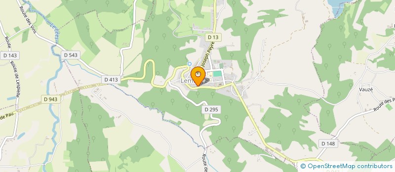 localisation de l'entreprise SELARL DE PHARMACIENS D'OFFICINE- PHARMACIE NOUVELLE- SELARL PHARMACIE NOUVELLE  LEMBEYE