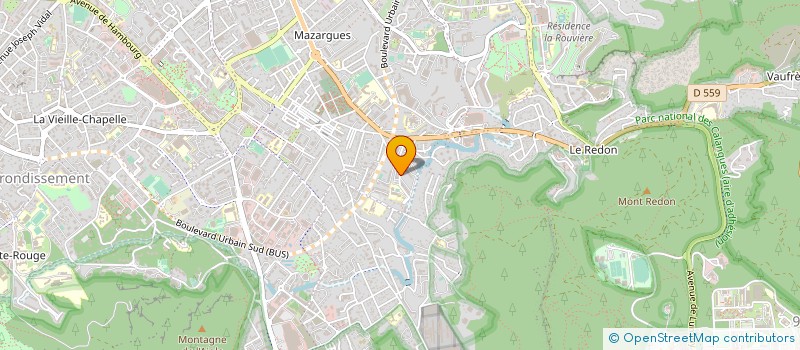 localisation de l'entreprise SELARL DE VETERINAIRE VETOFORME à MARSEILLE