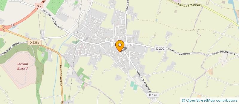 localisation de l'entreprise SELARL DE VETERINAIRES COVEXEL à CHABEUIL