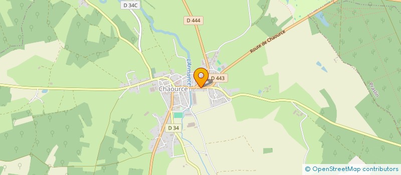 localisation de l'entreprise SELARL DE VETERINAIRES DE CHAT-OURS  CHAOURCE