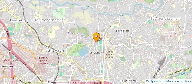 localisation de l'entreprise SELARL DE VETERINAIRES MONVETO à MARSEILLE
