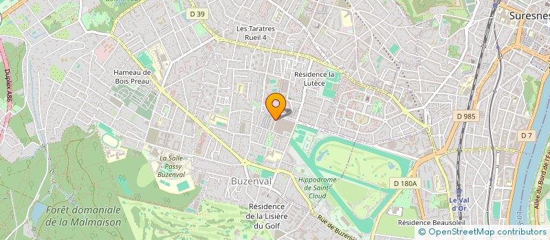 localisation de l'entreprise SELARL DE VETERINAIRES VET'O 2 RUEIL à RUEIL-MALMAISON
