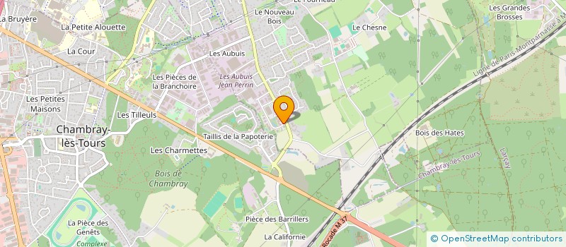 localisation de l'entreprise SELARL DECOCK ALEXANDRE  SAINT-AVERTIN