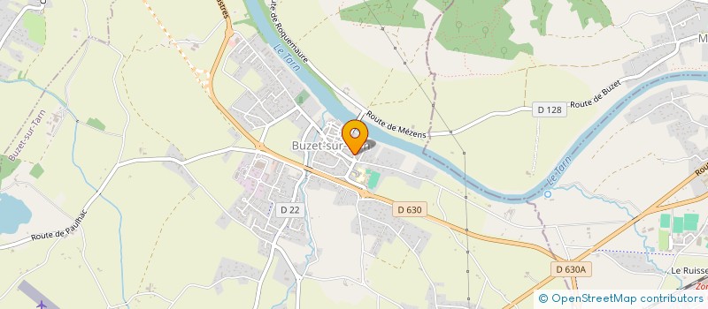 localisation de l'entreprise SELARL DECOSTER  BUZET-SUR-TARN