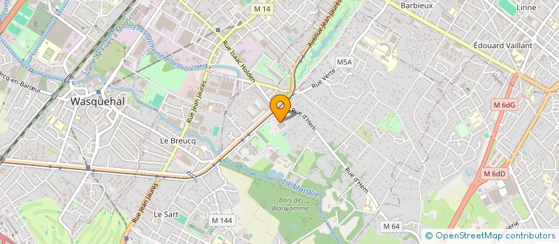 localisation de l'entreprise SELARL DEFROYENNE  CROIX