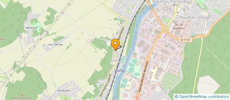 localisation de l'entreprise SELARL DELAVENNE  JAUX