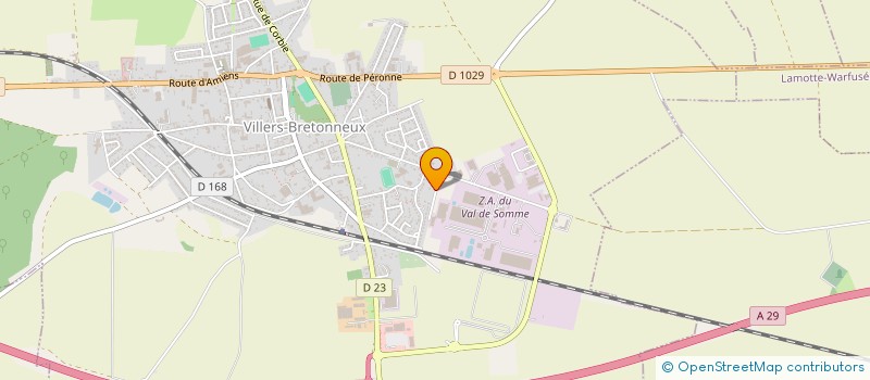 localisation de l'entreprise SELARL DELEFORTRIE MELANIE à VILLERS-BRETONNEUX