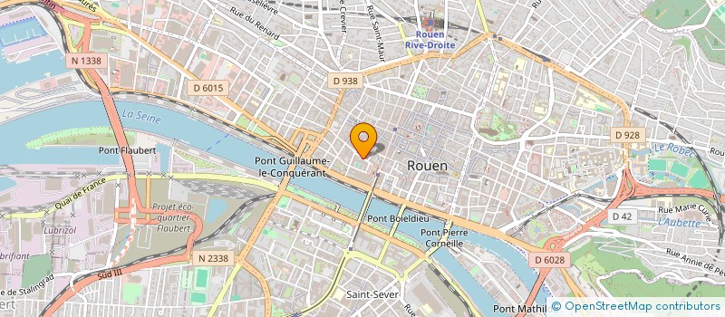 localisation de l'entreprise SELARL DELPHINE BISMAN  ROUEN