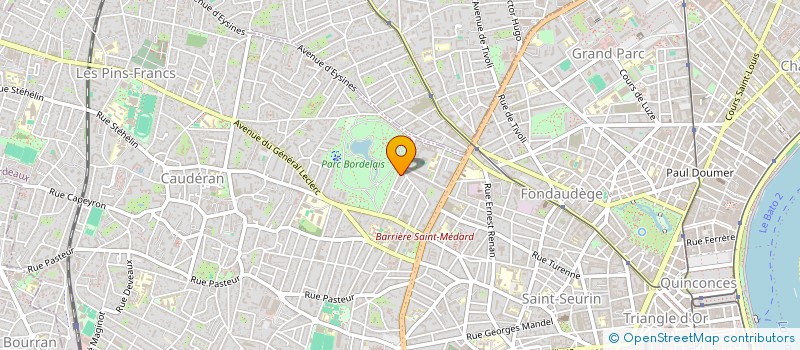 localisation de l'entreprise SELARL DELPHINE HIRN  BORDEAUX