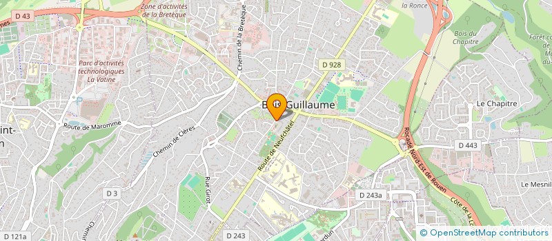 localisation de l'entreprise SELARL DENTAIRE DU PARC à BOIS-GUILLAUME