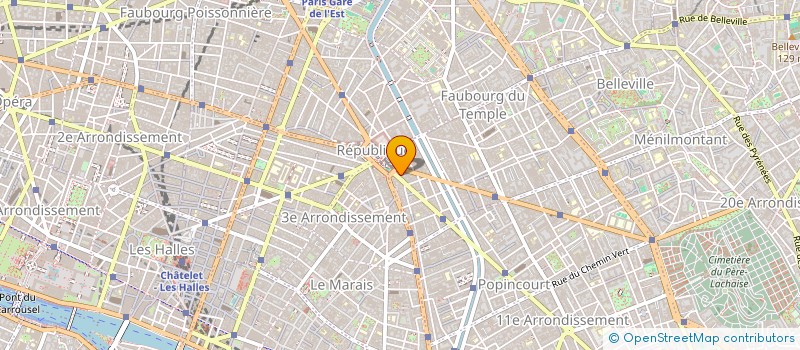 localisation de l'entreprise SELARL DENTAIRE REPUBLIQUE  PARIS