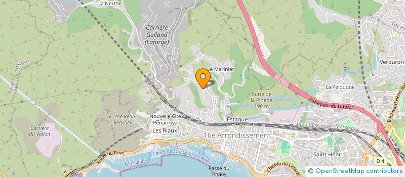 localisation de l'entreprise SELARL DENTISTE BOTTI à MARSEILLE